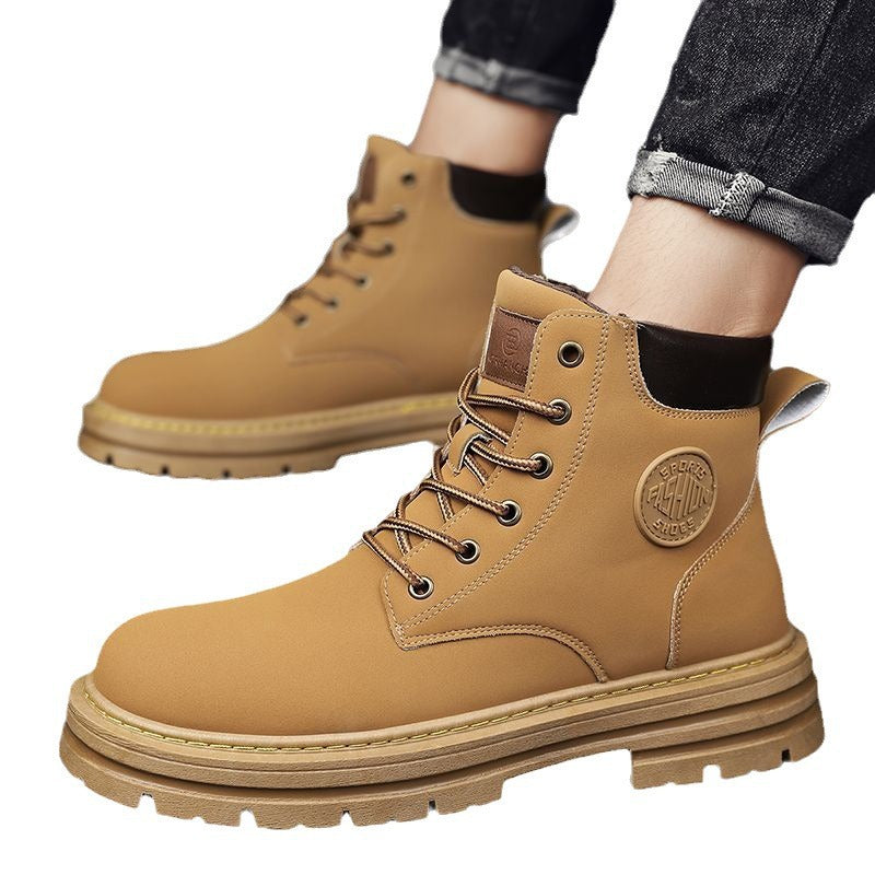 Women's Lace Up Boots with a Padded Ankle Collar | Round Toe, Cushioned Insole, Hard Wearing Lug Sole | Sizes 8-11.5, 2 Colors