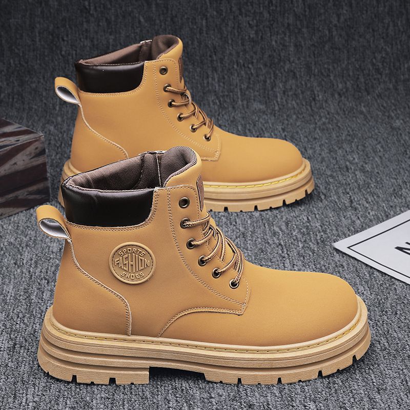 Women's Lace Up Boots with a Padded Ankle Collar | Round Toe, Cushioned Insole, Hard Wearing Lug Sole | Sizes 8-11.5, 2 Colors