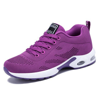 Women's Memory Foam Sneakers | Breathable Upper and Cushioned Sole for Long Days on Your Feet | Size 5-10.5, 7 Colors