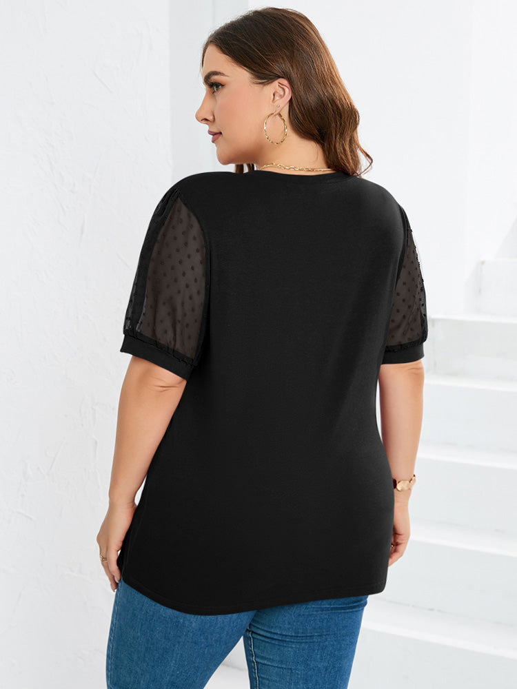Women's V-Neck Top in a Lightweight Breathable Fabric | Relaxed Fit to Layer Under a Blazer | Size S-2XL, 8 Colors
