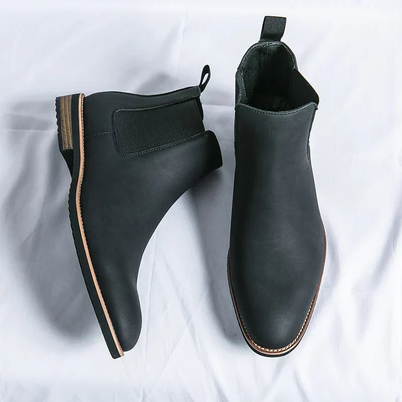 Women's Black Boots with Cushioned Footbed and Embroidery | Size 8-16 | Midnight Black, Espresso