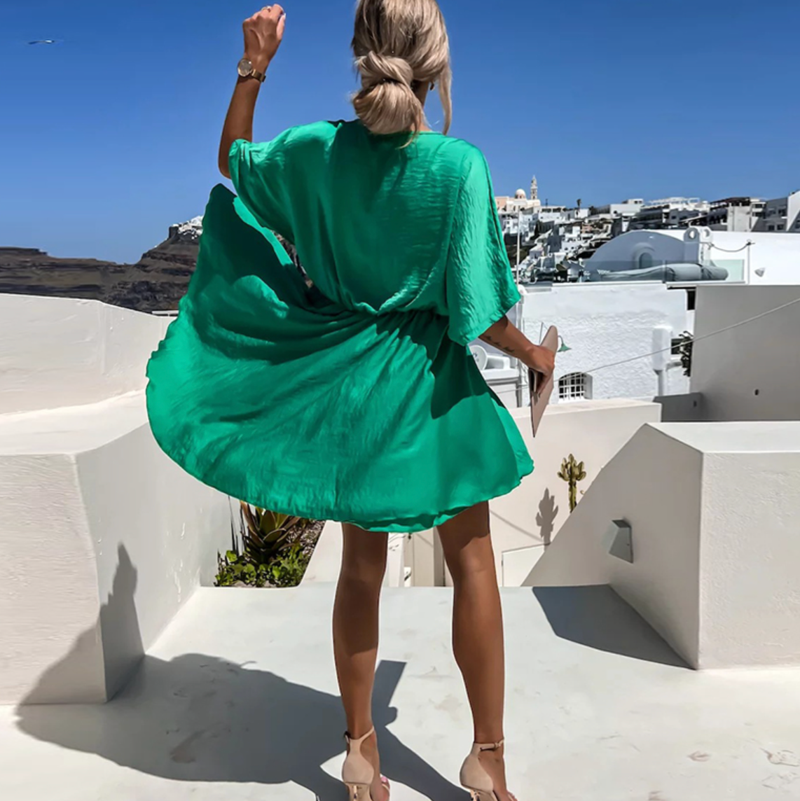 Sleeveless Mini Dress with Streamlined Silhouette