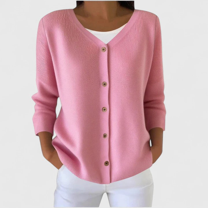 Women's Hooded Cardigan Sweater with Button Front | Relaxed Fit Long Sleeve Layer for Fall and Winter | Size S-5XL