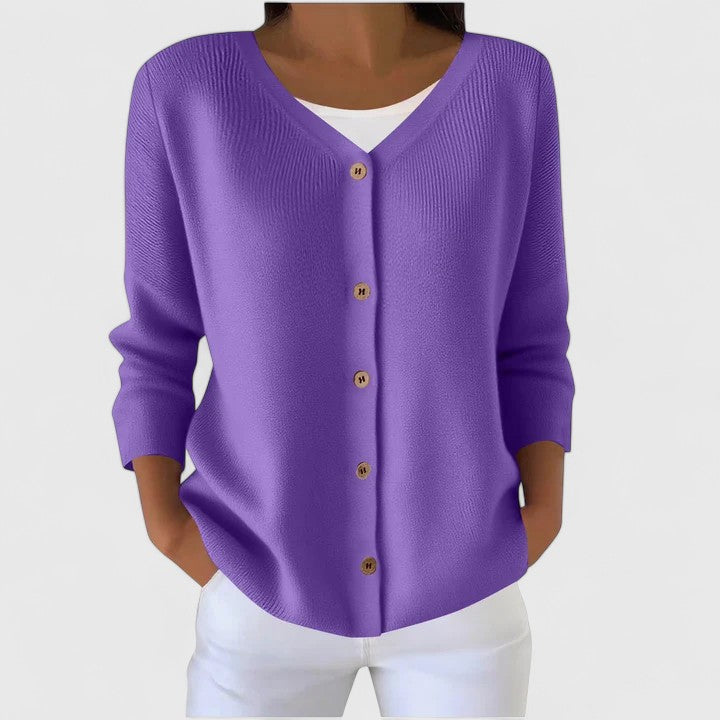 Women's Hooded Cardigan Sweater with Button Front | Relaxed Fit Long Sleeve Layer for Fall and Winter | Size S-5XL