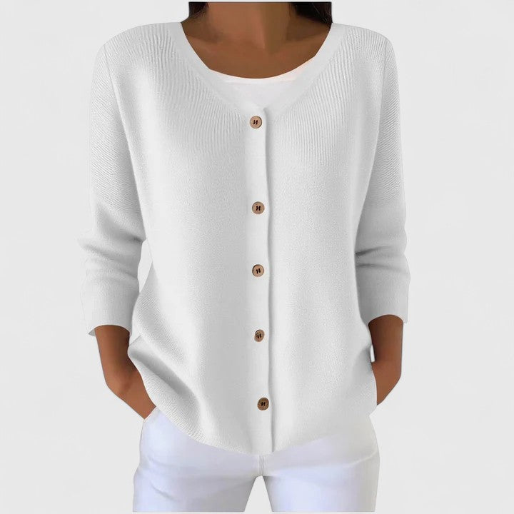Women's Hooded Cardigan Sweater with Button Front | Relaxed Fit Long Sleeve Layer for Fall and Winter | Size S-5XL