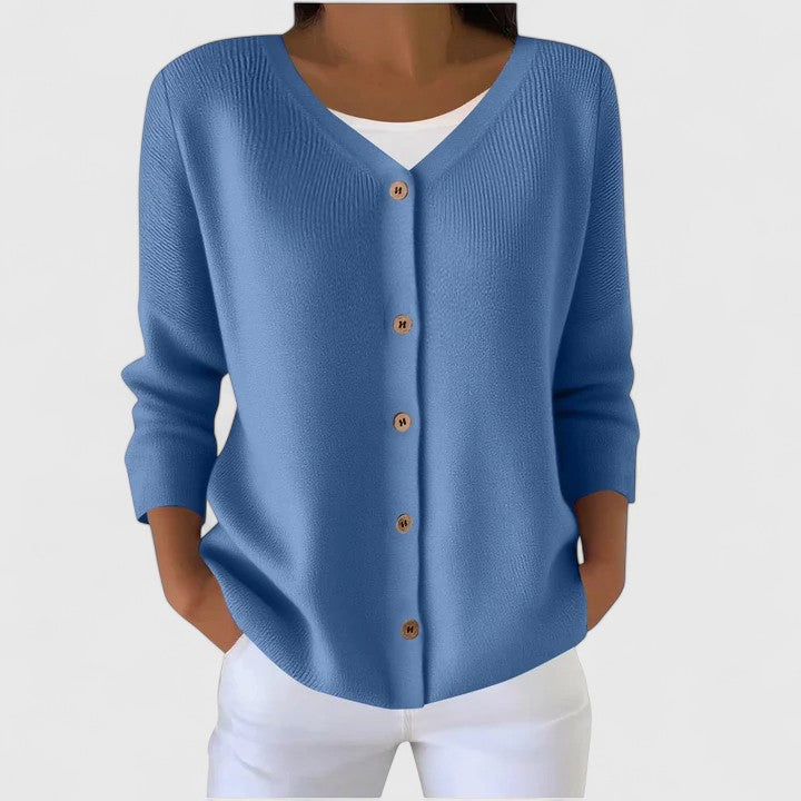Women's Hooded Cardigan Sweater with Button Front | Relaxed Fit Long Sleeve Layer for Fall and Winter | Size S-5XL