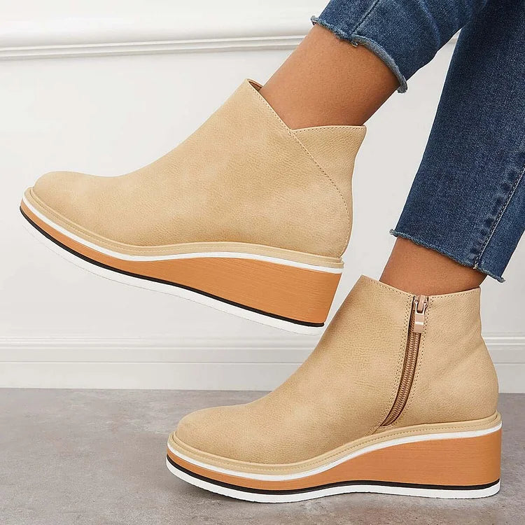 Women's Winter Boots with Non-Slip Sole | Warm Lining and Cushioned Insole, Light Build | Size 5-10.5, 4 Colors