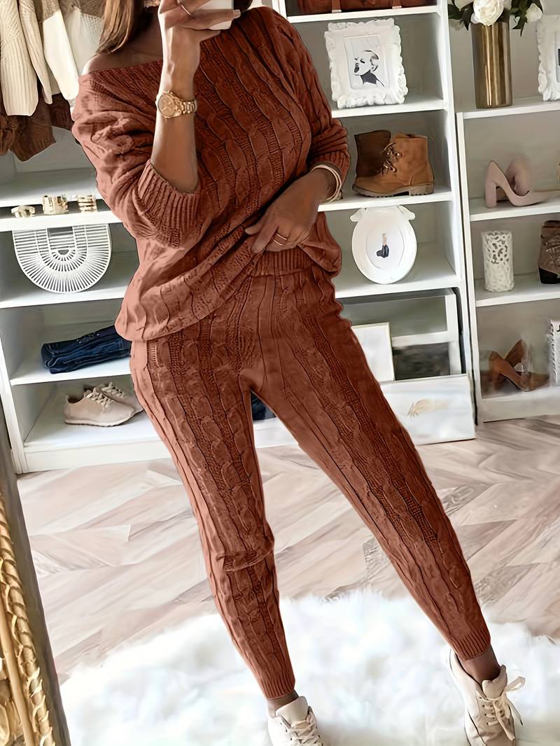 Women's Matching Lounge Set for Relaxing at Home | Casual Loungewear Suit for Everyday Comfort | Size S-3XL