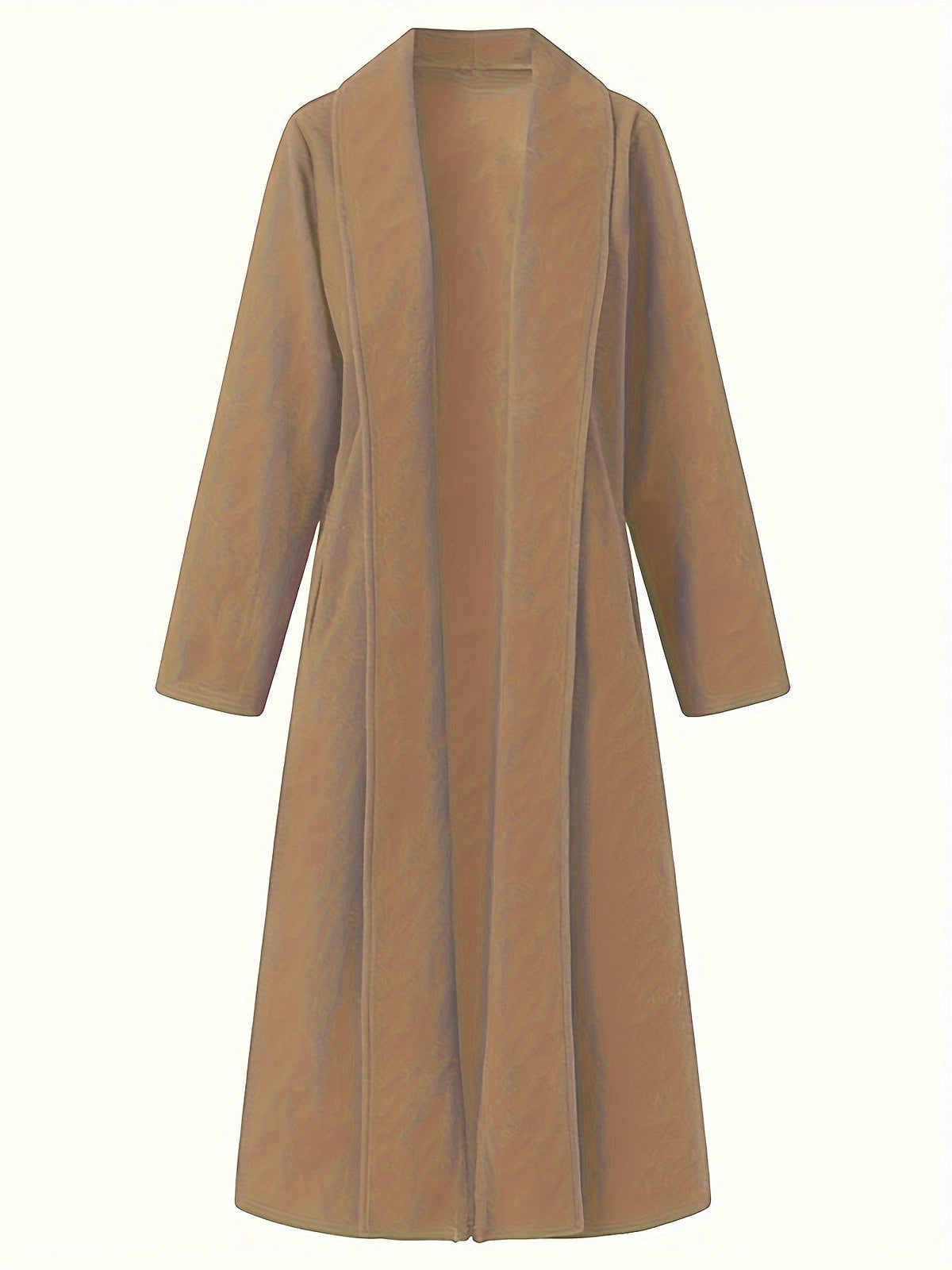 Long Womens Coat with Knit and Longline Cut | For Winter | Size 2XL-XL
