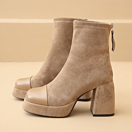 Women's Casual Boots with Cushioned Footbed and Everyday Grip Sole | Fall and Winter Footwear | Size 5-12