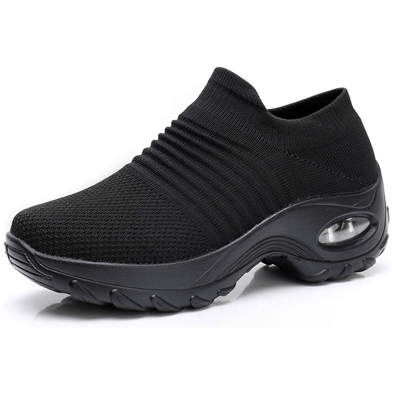 Women's Lightweight Sneakers with Padded Insole | Breathable Walking Shoes on a Cushioned Sole | Size 5.5-10, 8 Colors