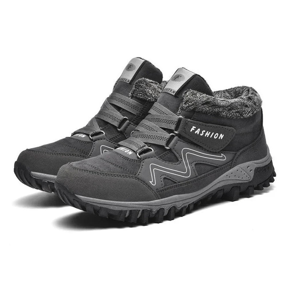 Women's Waterproof Boots with Lugged Outsole | Reinforced Toe Cap and Warm Lining | Sizes 5.5-11, 3 Colors