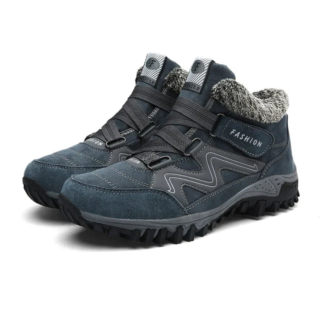 Women's Waterproof Boots with Lugged Outsole | Reinforced Toe Cap and Warm Lining | Sizes 5.5-11, 3 Colors