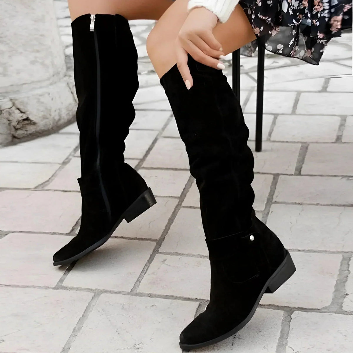 Women's Knee High Boots with a Structured Flexible Fit | Clean Line for Day and Evening Wear | Size 5-10.5, 4 Colors