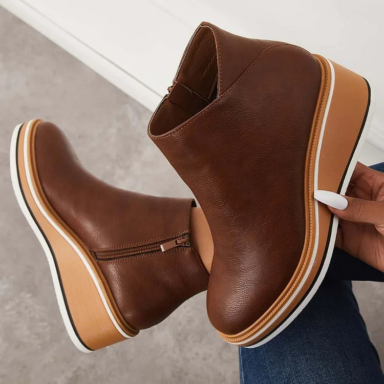 Women's Winter Boots with Non-Slip Sole | Warm Lining and Cushioned Insole, Light Build | Size 5-10.5, 4 Colors