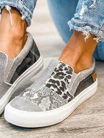 Women's Laceless Slip On Shoes | Cushioned Outsole with Reliable Grip, Adaptable Everyday Fit | Size 5.5-9.5, 3 Colors