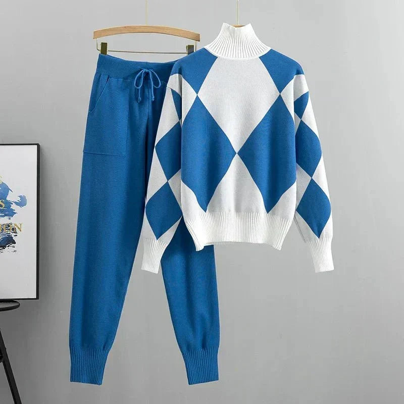 Women's Tailored Two Piece Set for Everyday Wear | Warm Without Bulk, Clean Relaxed Lines | Size S-2XL, 4 Colors