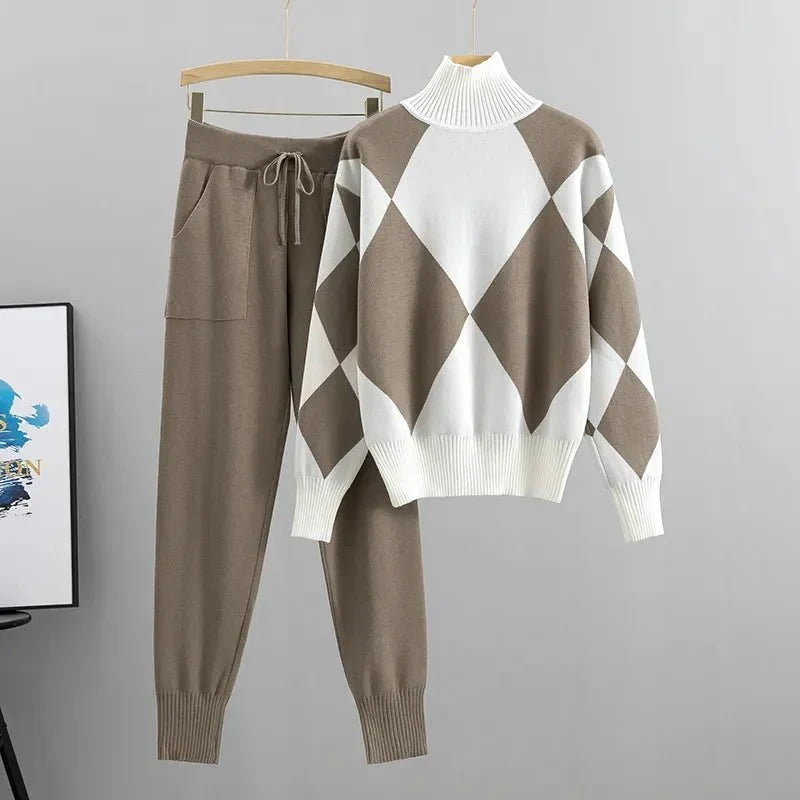 Women's Tailored Two Piece Set for Everyday Wear | Warm Without Bulk, Clean Relaxed Lines | Size S-2XL, 4 Colors