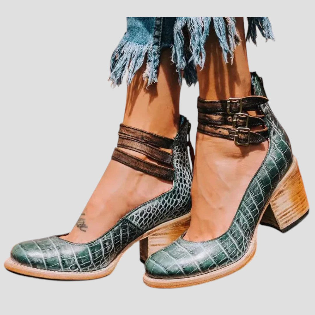 Women's Mid Calf Boots with Support Sole | Comfortable Booties in a Slim, Tapered Line | Size 5-10.5