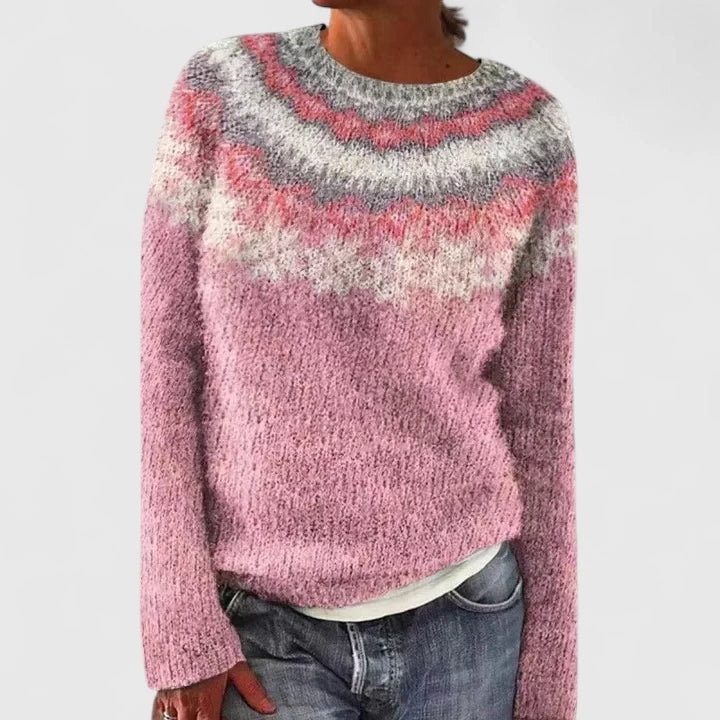 Women's Sweater | Size S-3XL | Pink, Pink/White, Black, Grey, Beige, Dark Blue and 3 more