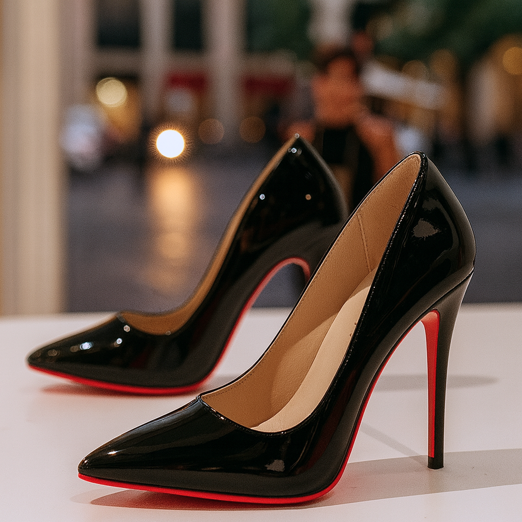 Women's Black Pumps Heels with Cushioned Insole | Timeless Dress Shoes for Evening and Special Occasions | Size 6-11.5