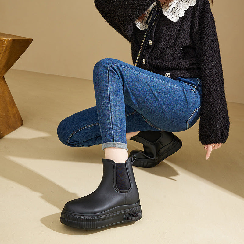 Women's Winter Boots with Cushioned Footbed and Grip Sole | Casual Fall Footwear for Everyday Wear | Size 6-9.5