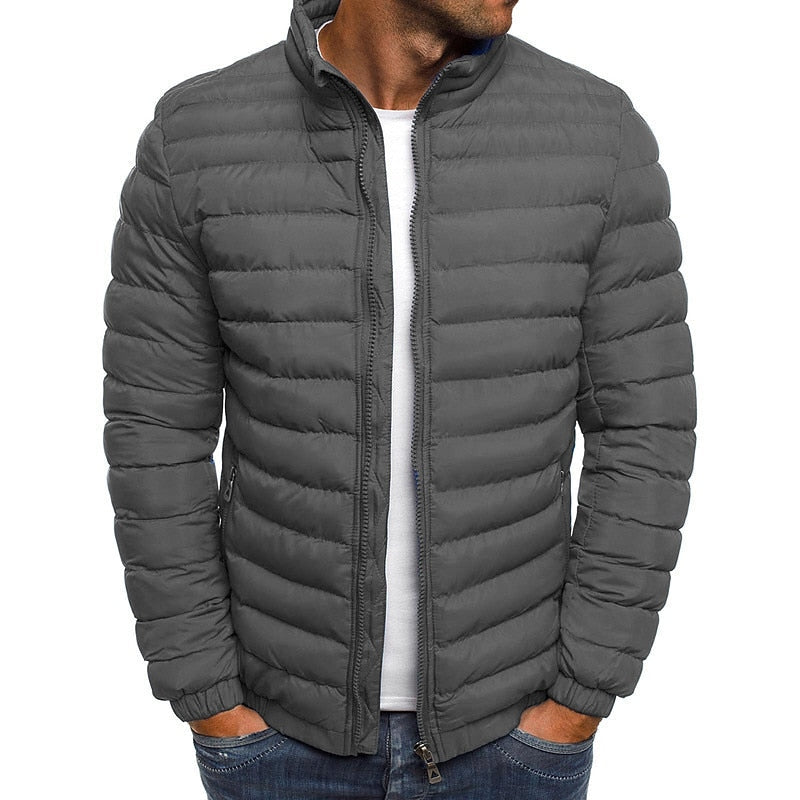 Women's Puffer Jacket with Down Filling and Zip Closure | Pockets, Side Pockets | For Winter | Size S-2XL