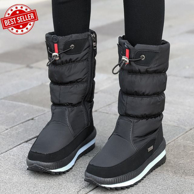 Women's Block Heel Boots with Side Zip and Cushioned Footbed | Fall and Winter Footwear | Size 4-12