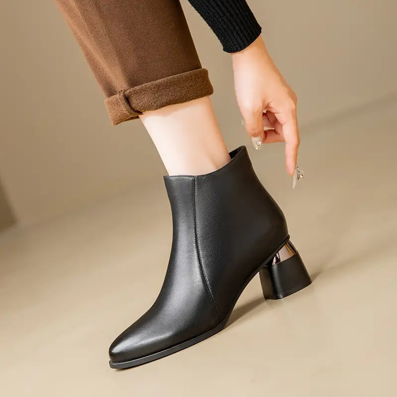Women's Fall and Winter Boots with Cushioned Footbed | Casual Shoes with Everyday Grip Sole | Size 5.5-9