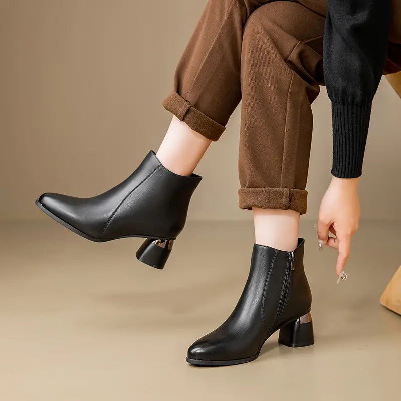 Women's Fall and Winter Boots with Cushioned Footbed | Casual Shoes with Everyday Grip Sole | Size 5.5-9