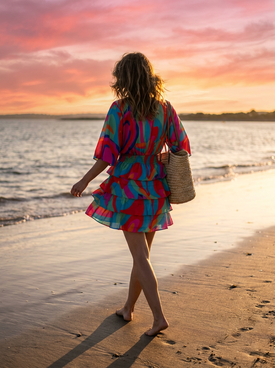 "Senna in our ruffle mini"