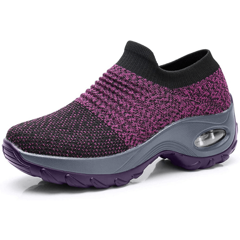 Women's Lightweight Sneakers with Padded Insole | Breathable Walking Shoes on a Cushioned Sole | Size 5.5-10, 8 Colors