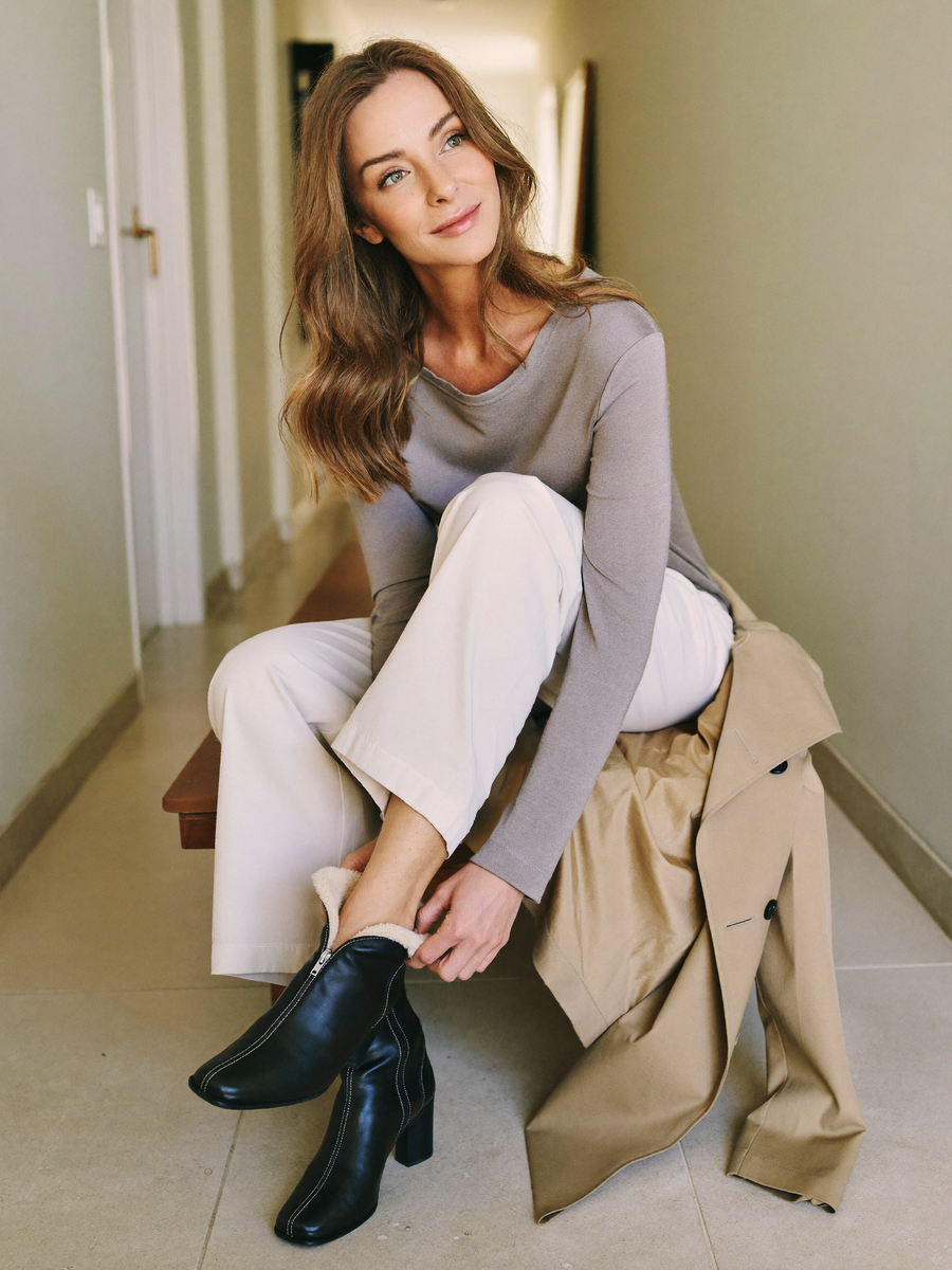 Winter-ready in our fur-lined boots