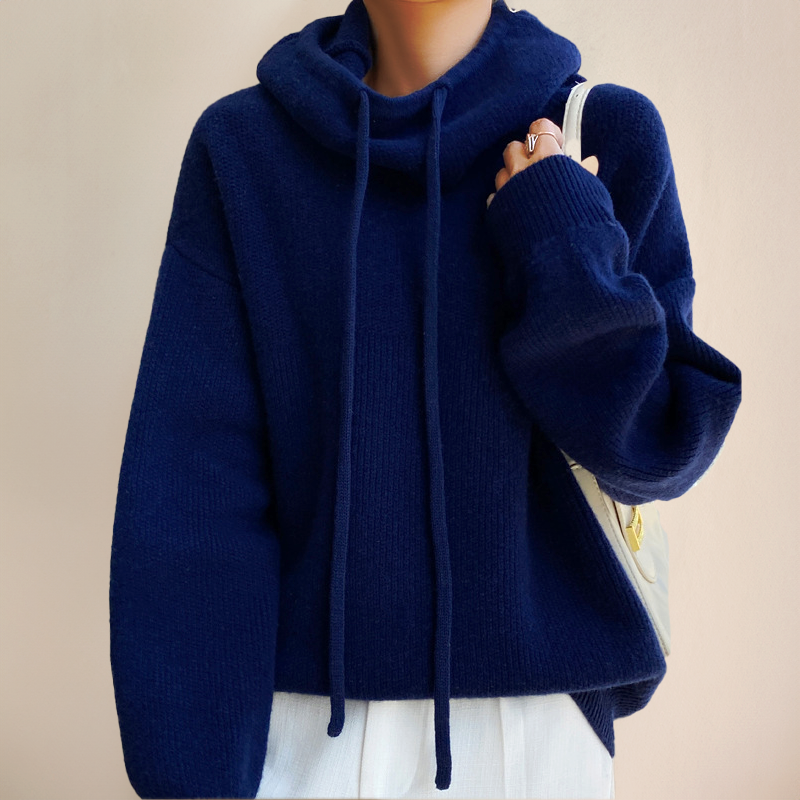 Women's Turtleneck Sweater | Size S-3XL | Green, Grey, Brown, Blue