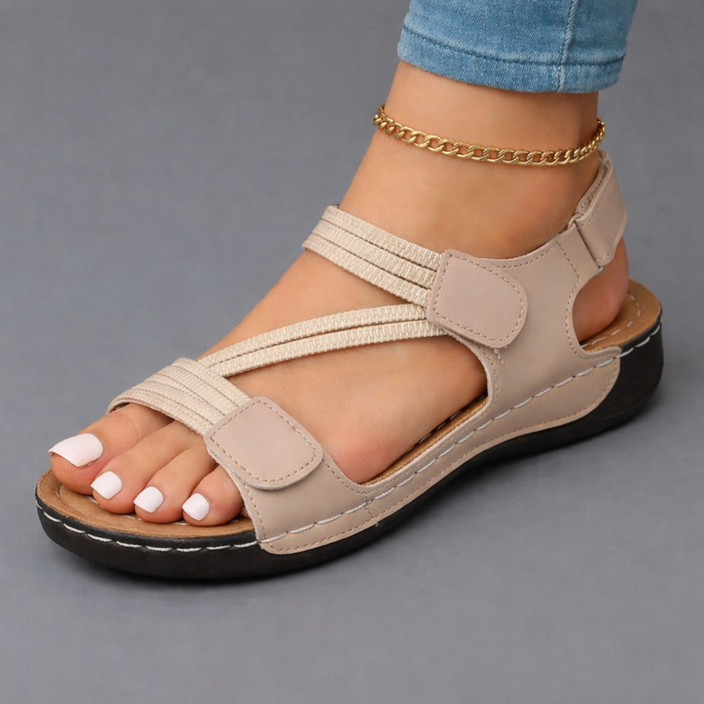 Women's Lightweight Orthopedic Sandals - Beige