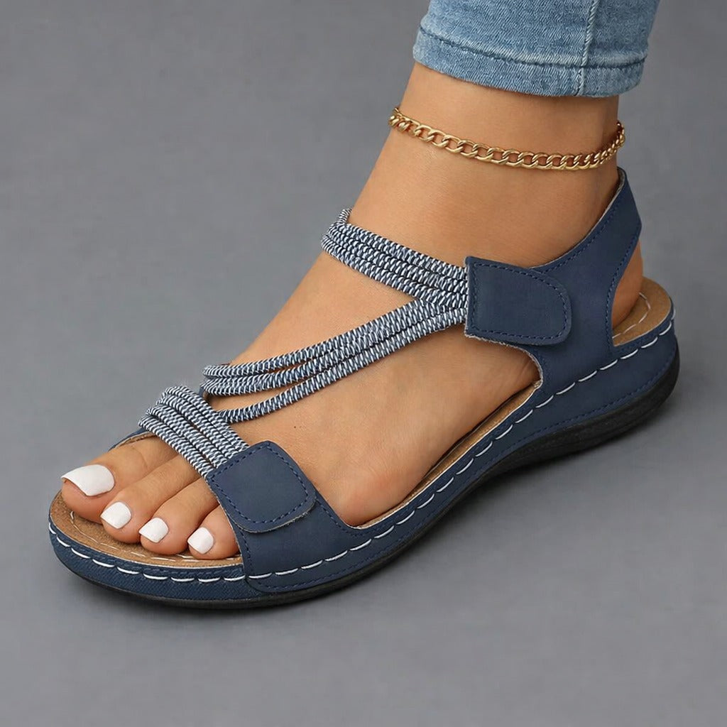 Women's Lightweight Orthopedic Sandals - Blue